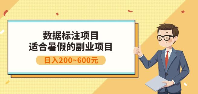 副业赚钱：人工智能数据标注项目，简单易上手，小白也能日入200+安创网-网创项目资源站-副业项目-创业项目-搞钱项目安创网