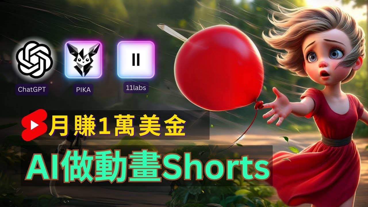轻松制作皮克斯风格人生故事短视频，免费AI助你月入上万安创网-网创项目资源站-副业项目-创业项目-搞钱项目安创网