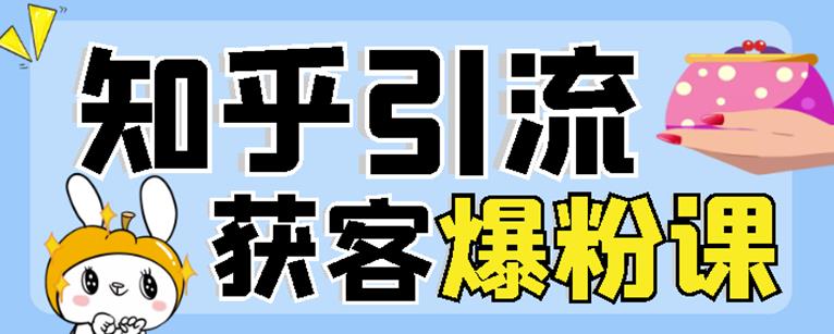 2022船长知乎引流+无脑爆粉技术：每一篇都是爆款，不吹牛，引流效果杠杠的安创网-网创项目资源站-副业项目-创业项目-搞钱项目安创网