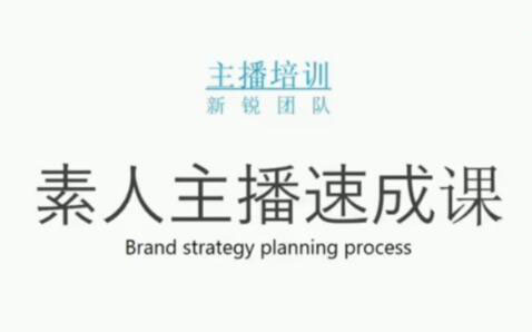 素人主播两天养成计划,月销千万的直播间脚本手把手教学落地安创网-网创项目资源站-副业项目-创业项目-搞钱项目安创网