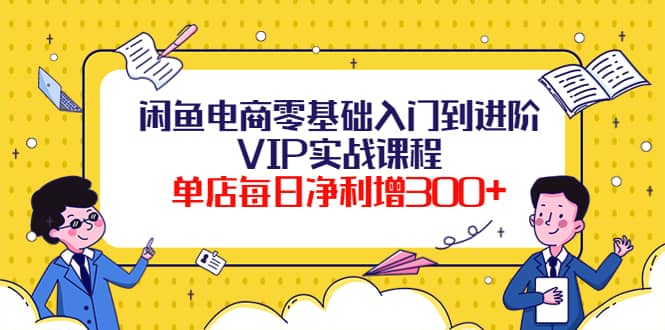 闲鱼电商零基础入门到进阶VIP实战课程安创网-网创项目资源站-副业项目-创业项目-搞钱项目安创网