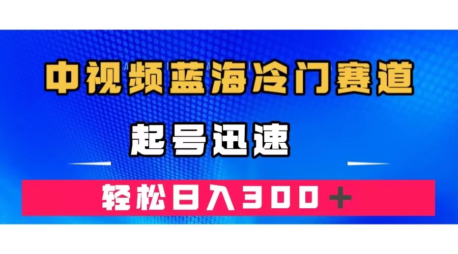 中视频蓝海冷门赛道，韩国视频奇闻解说，起号迅速，日入300＋安创网-网创项目资源站-副业项目-创业项目-搞钱项目安创网