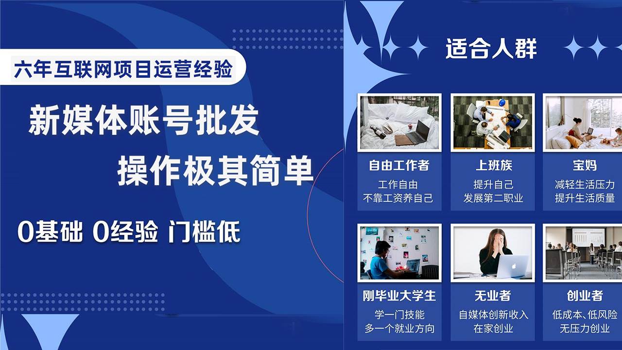 自媒体账号批发，看我怎么一天赚1个W，超简单安创网-网创项目资源站-副业项目-创业项目-搞钱项目安创网