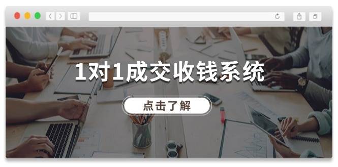 1对1成交 收钱系统，十年专注于引流和成交，全网130万+粉丝安创网-网创项目资源站-副业项目-创业项目-搞钱项目安创网